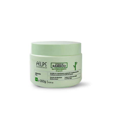 Felps Professional Bio Crescimento Bamboo Extract Hair Mask - 300g/10.6 .oz