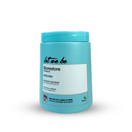 Let Me Be Biorestore Masque Mask Treatment and Shine Hair Care 1Kg/35.2 oz