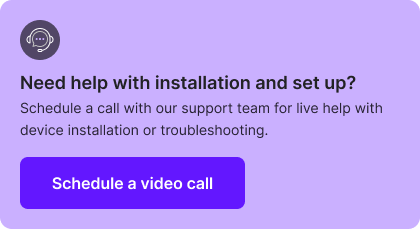 Schedule a video call