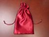 Handmade satin burial pouch