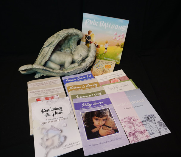 Sample Grief Booklets
Angel Statue for display only