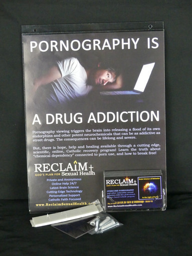 RECLAiM Men's Restroom Sign Package