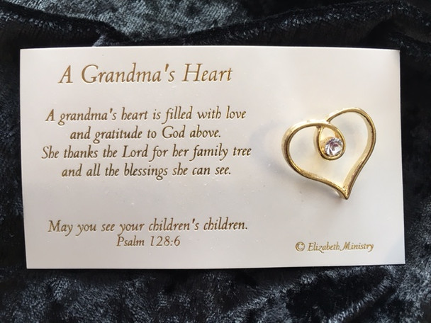 Pin    A Grandma's Heart    Poem
