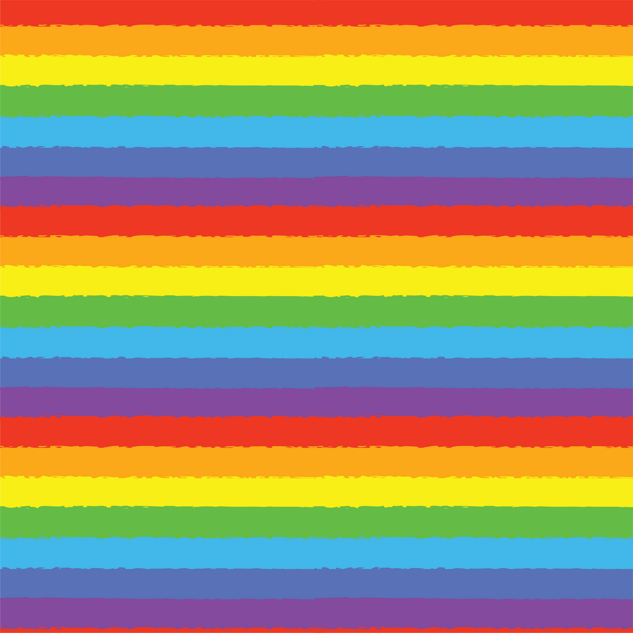 horizontal rainbow stripes