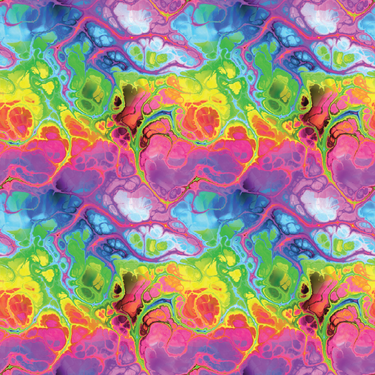 Rainbow Cheetah ☆ Pattern Vinyl, Faux Leather