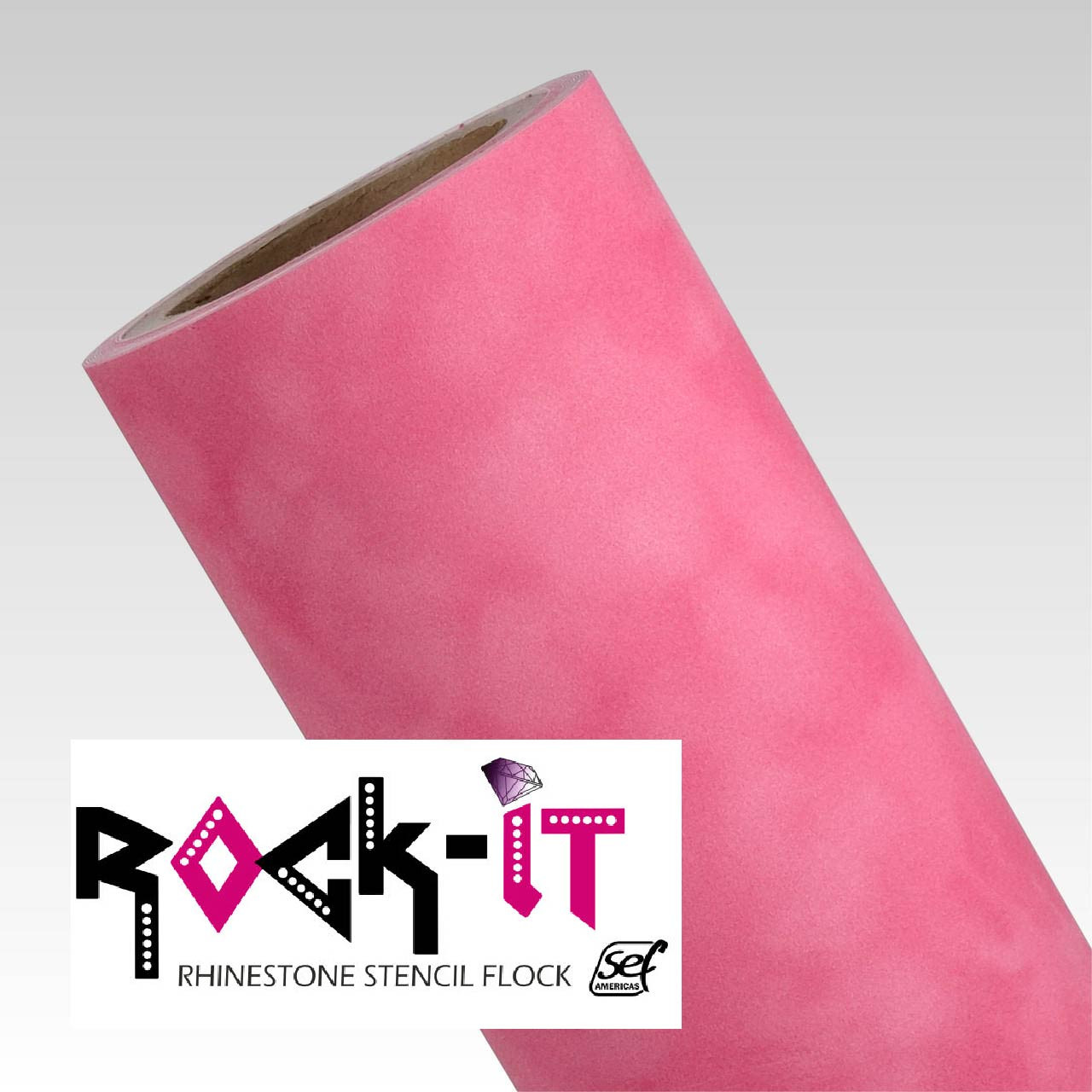 Rock-it - Rhinestone Template Flock - 12 x 3 yards
