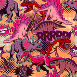 Dinosaurs & Dragons  Adhesive Vinyl