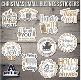 Christmas Small Business Stickers