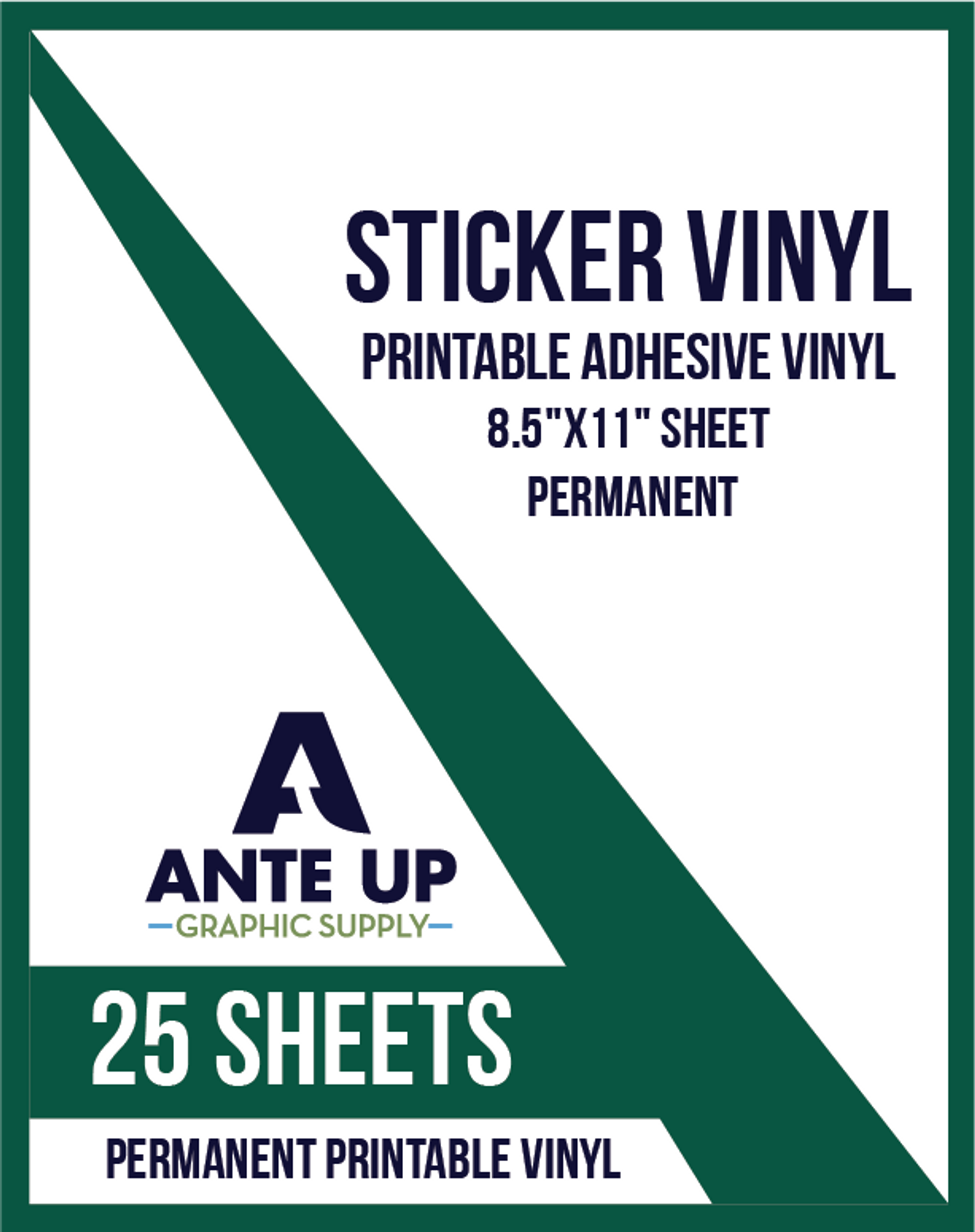 Printable Vinyl Oracal Inkjet Printable Adhesive Vinyl Ante Up