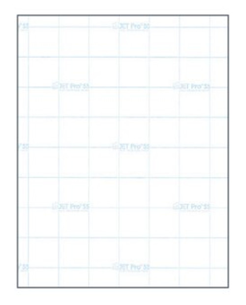 JET-PRO Soft Stretch Heat Transfer Paper 11" x 17" sheet (light Fabrics)