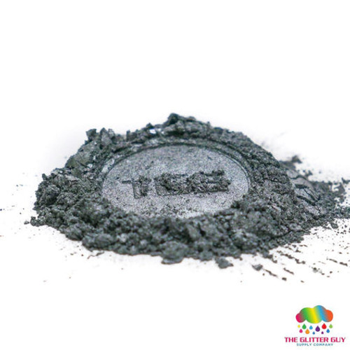 Mica Powder - Silver Grey - 28g - The Glitter Guy