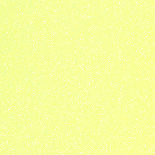 Siser Glitter - Neon Yellow - 20" x 12" sheet