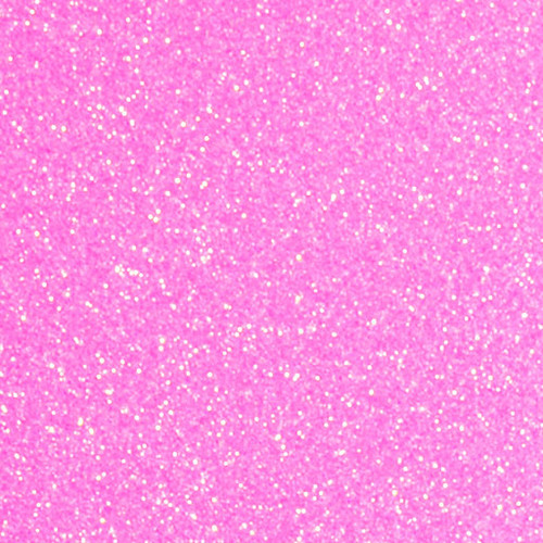 Siser Glitter - Neon Pink - 20" x 12" sheet