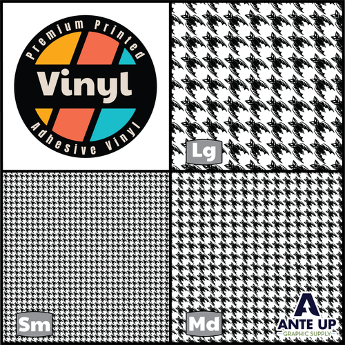 Printed Pattern - Batstooth - Adhesive Vinyl