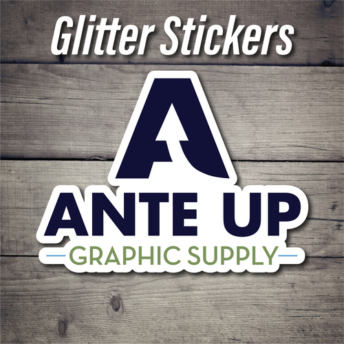 Glitter Die-Cut Stickers - Your Design