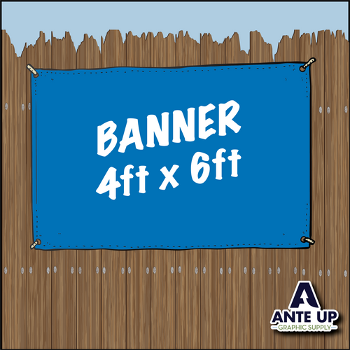 4ft x 6ft - Full Color Banner