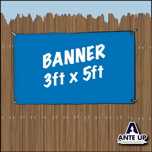 3ft x 5ft - Full Color Banner