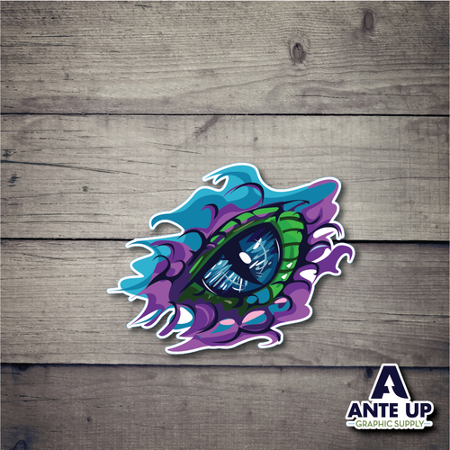 Dragon's Eye  -  3" die cut sticker