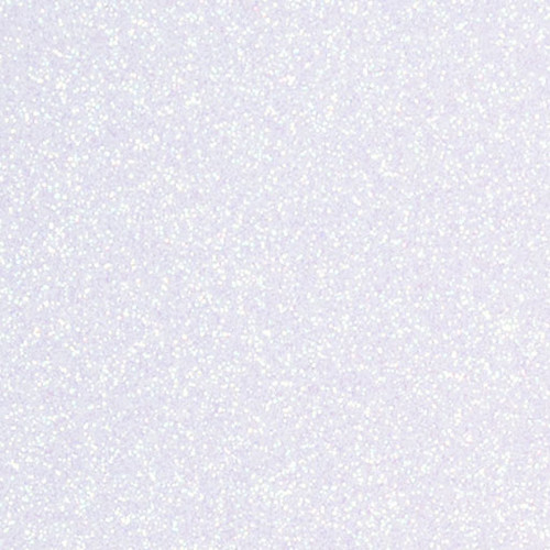 White Glitter HTV Vinyl for Sublimation, Rainbow White Glitter Iron on  Vinyl