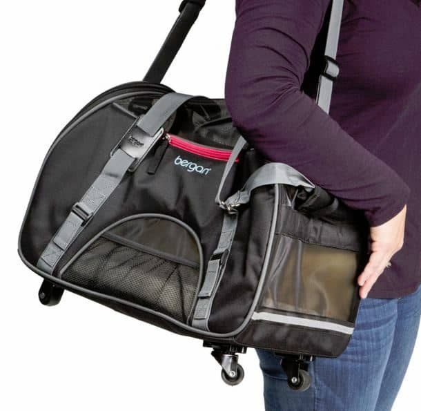 Pet Carrier on Wheels by Bergan Soft Sided Airline Compliant