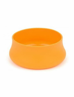 Squishy Pet Travel Bowl Tangerine