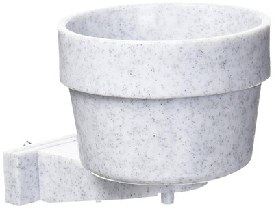 Pet cargo crate bowl plastic