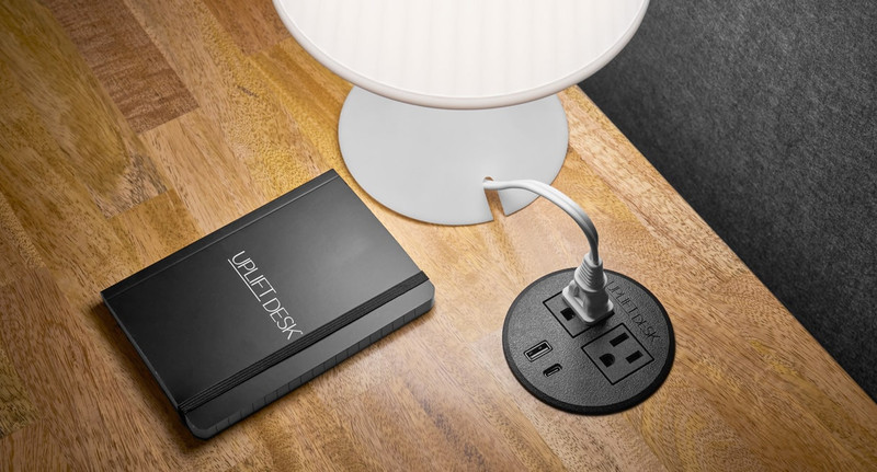 UPLIFT Desk Power Grommet Human Solution