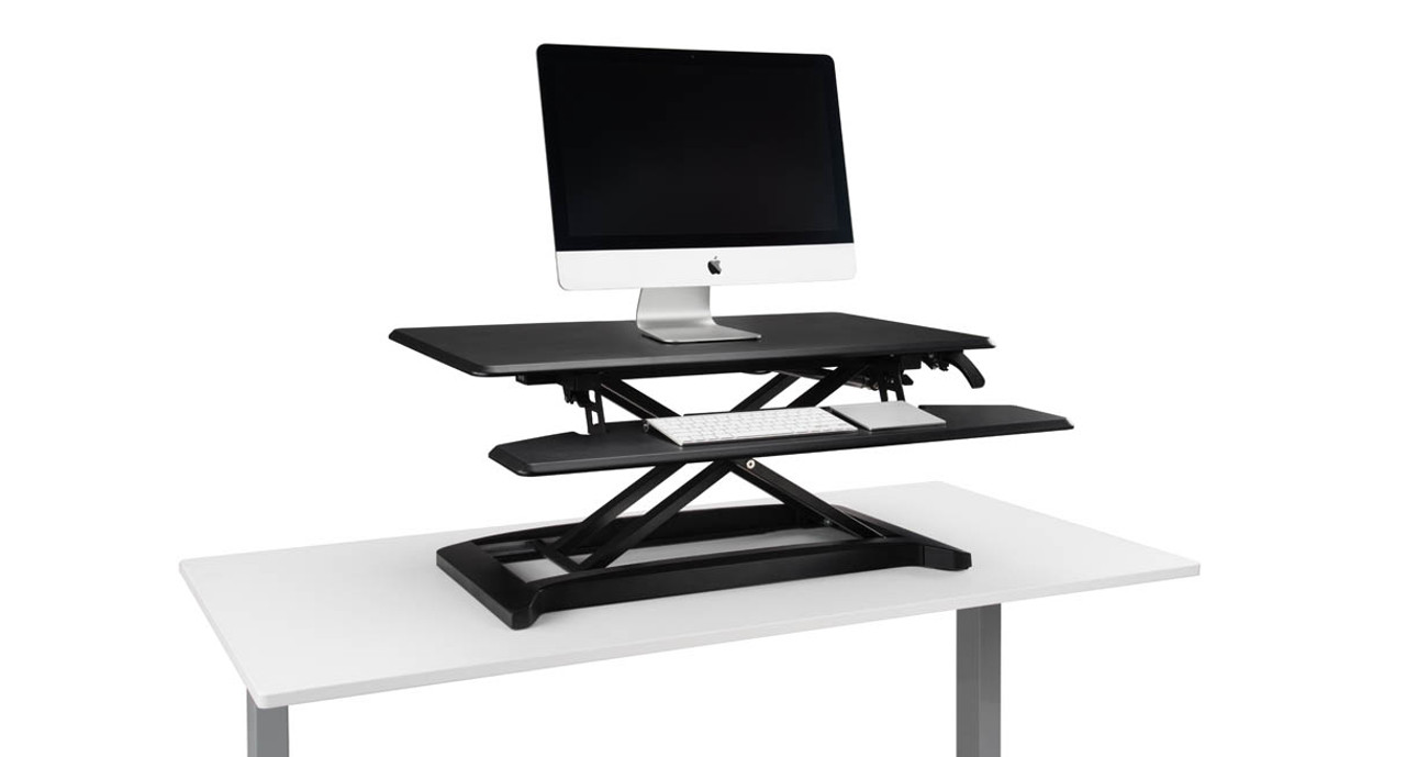 uplift height adjustable standing desk converter review