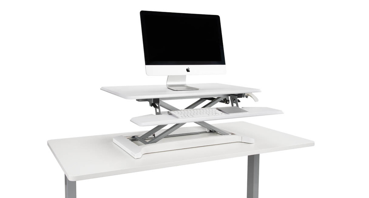 uplift height adjustable standing desk converter