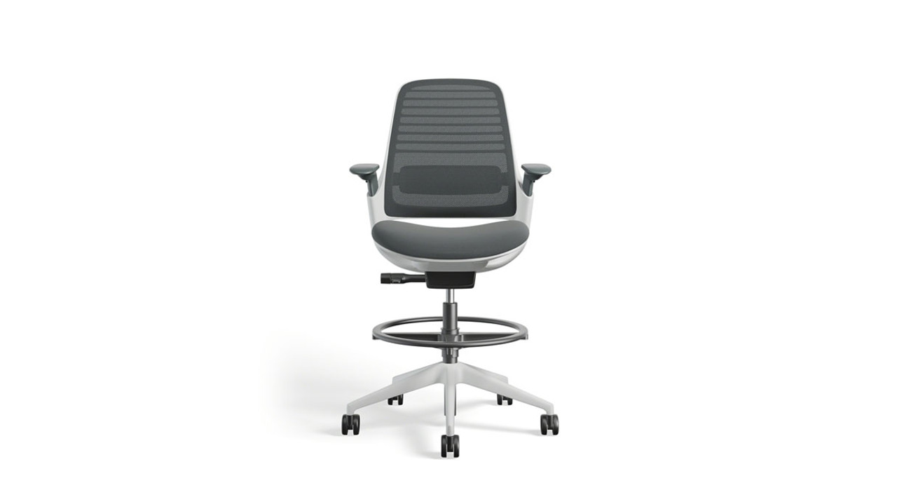 Steelcase Series 1 Drafting Stool Human Solution