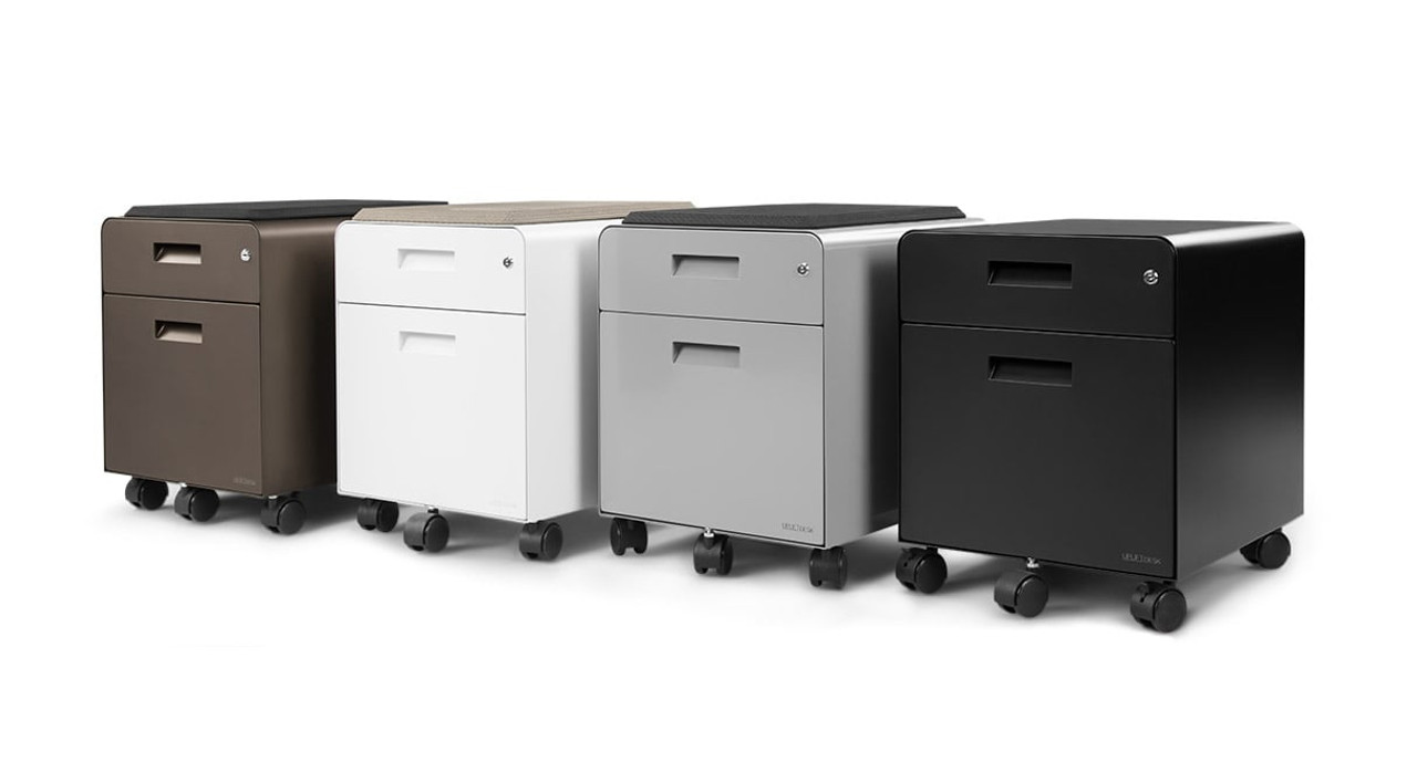 2-Drawer File Cabinet with Seat by UPLIFT Desk | Human Solution