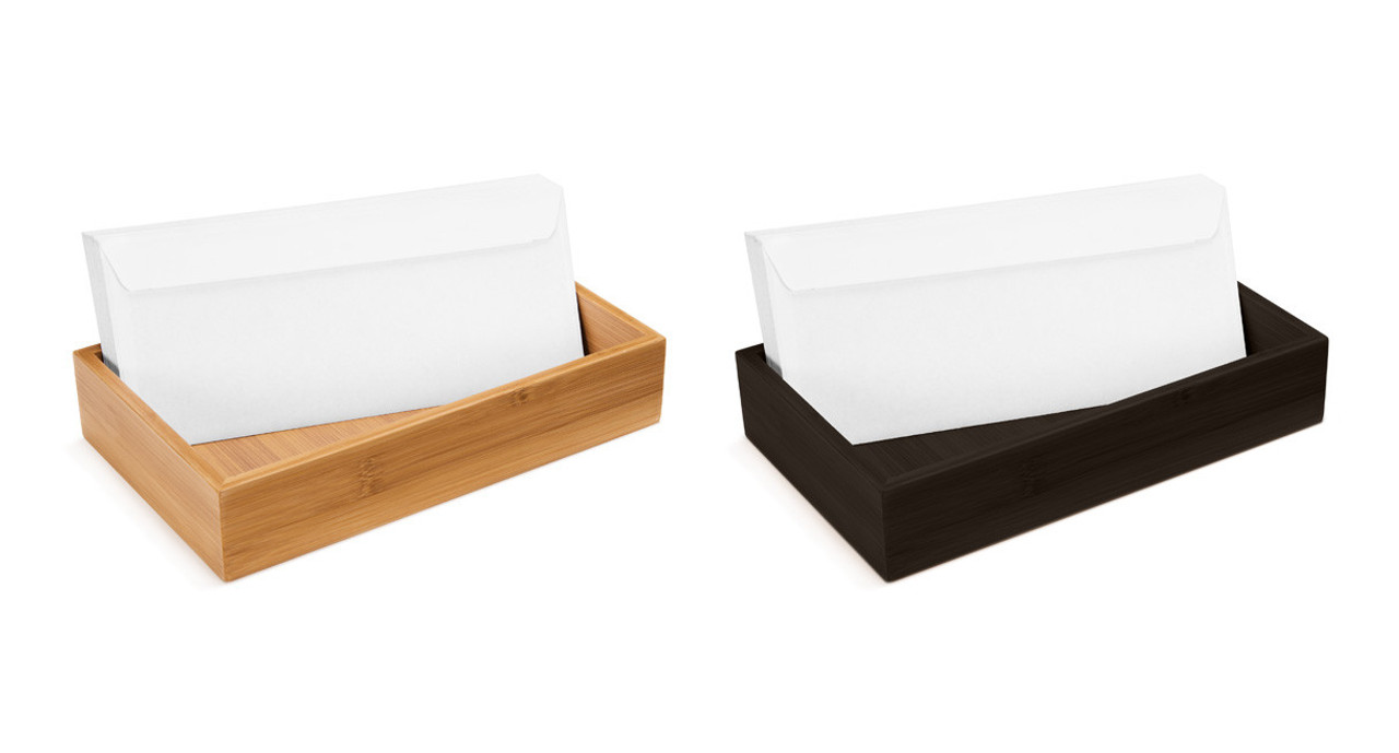 Organize mail and more with the medium 10" x 6" box Organize mail and more with the medium 10" x 6" box