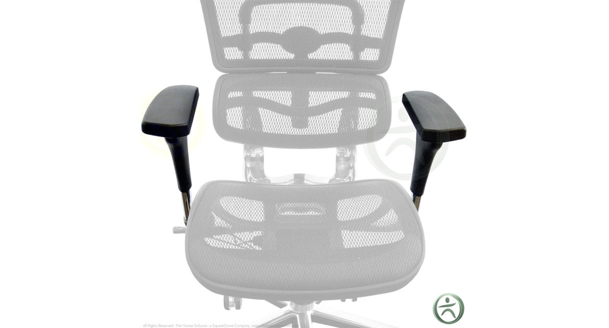 Raynor Ergohuman Chair V1 Replacement Arms | Human Solution