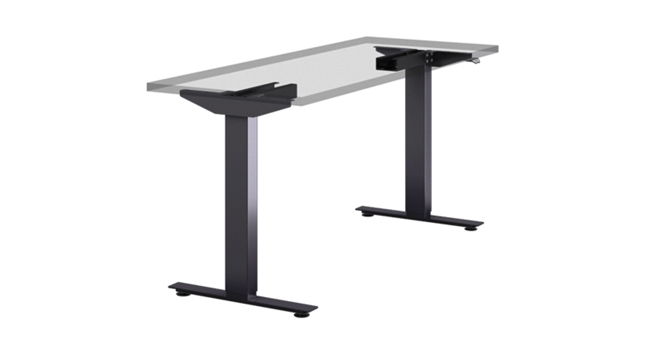 Humanscale Efloat Flex 2 Leg Standing Desk Frame Shop Humanscale