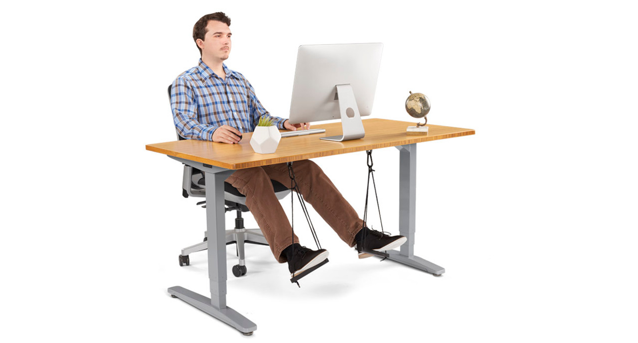 Standing Desk Foot Stool  Adjustable height foot rest for under your desk.