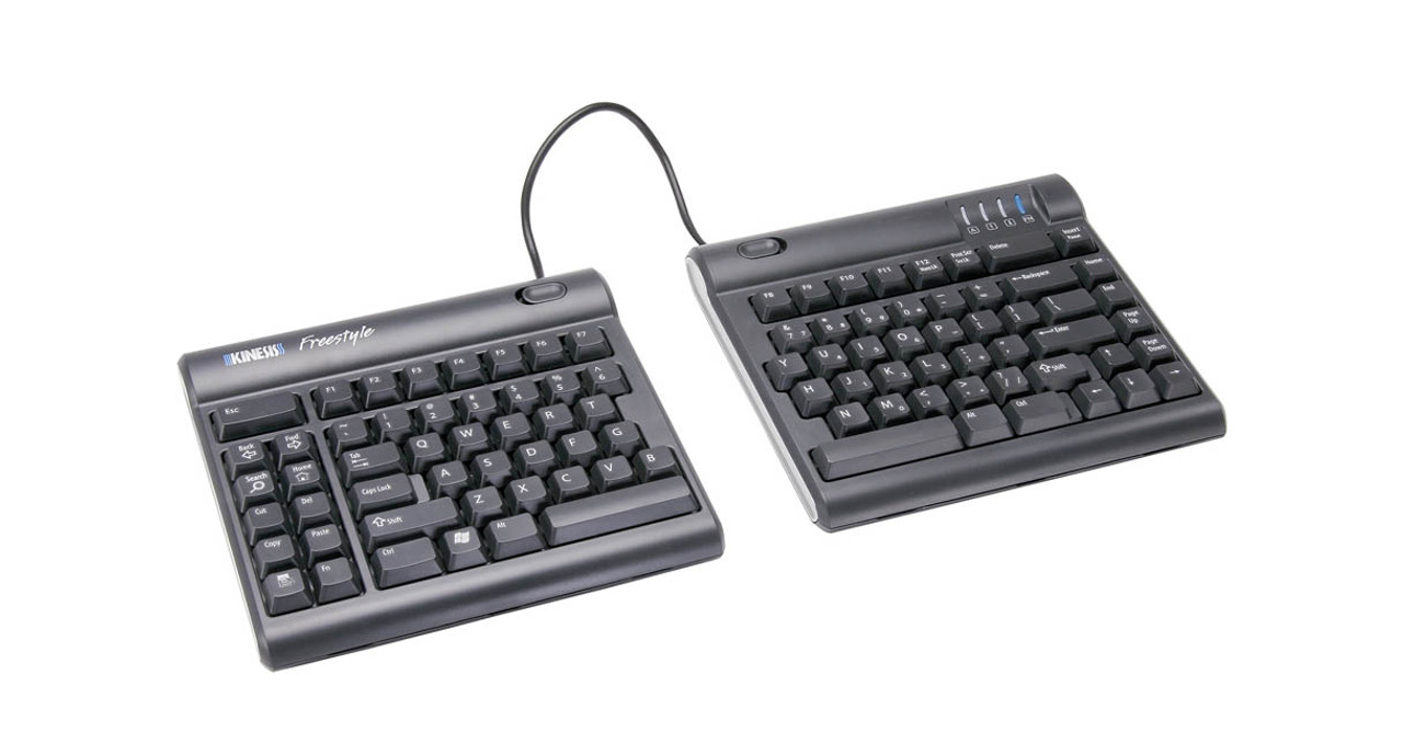 KINESIS Freestyle 2 PC用分割型キーボード★M250506 Kinesis Freestyle2 Adjustable Split Keyboard | UPLIFT Desk