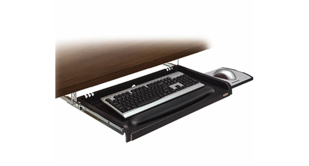 3m Under Desk Keyboard Drawer Kd45 Shop 3m Keyboard Drawers