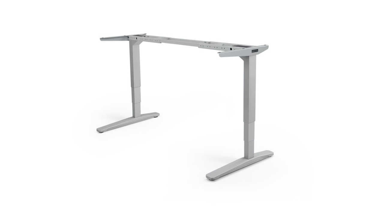  Uplift Desk 2-Leg V2-Commercial C-Frame Height Adjustable  Standing Desk Frame (Industrial Style), No Desktop, Advanced Memory Keypad,  Free Wire Tray : Office Products