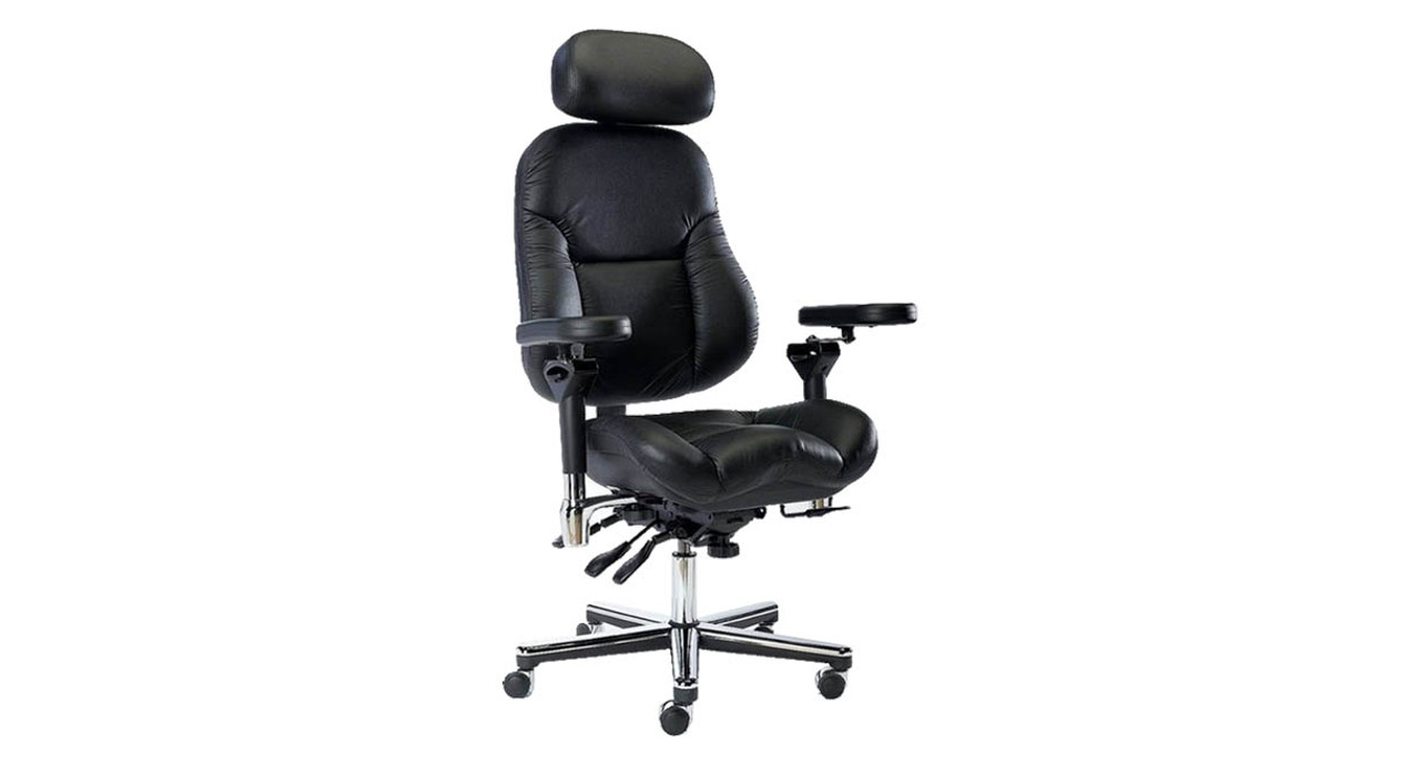 BodyBilt 3507 Back Style High Back Executive Chair with Headrest