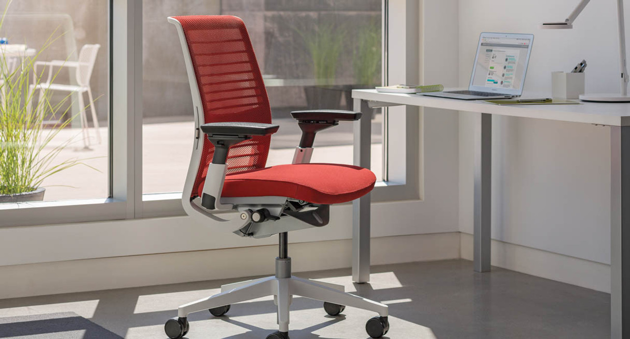 Steelcase Think 3D Licorice Mesh Fabric Chair