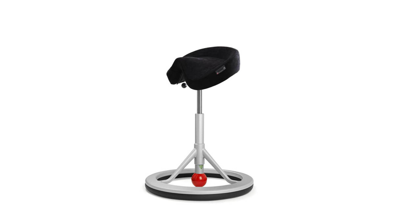 Crescent Saddle Stool by UPLIFT Desk
