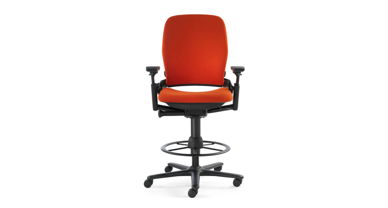 steelcase leap drafting stool