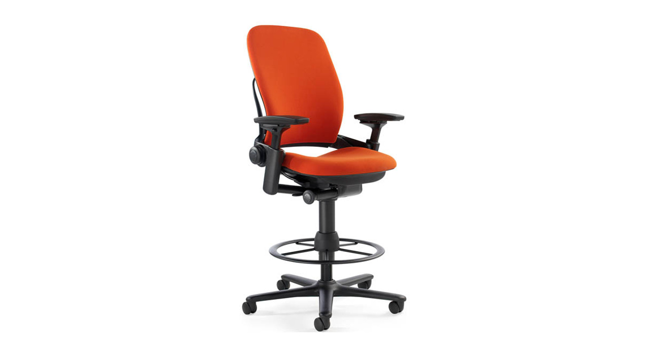 steelcase leap drafting stool