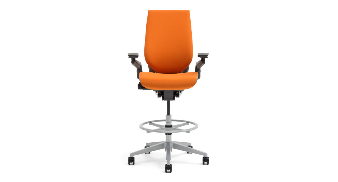 steelcase drafting stool