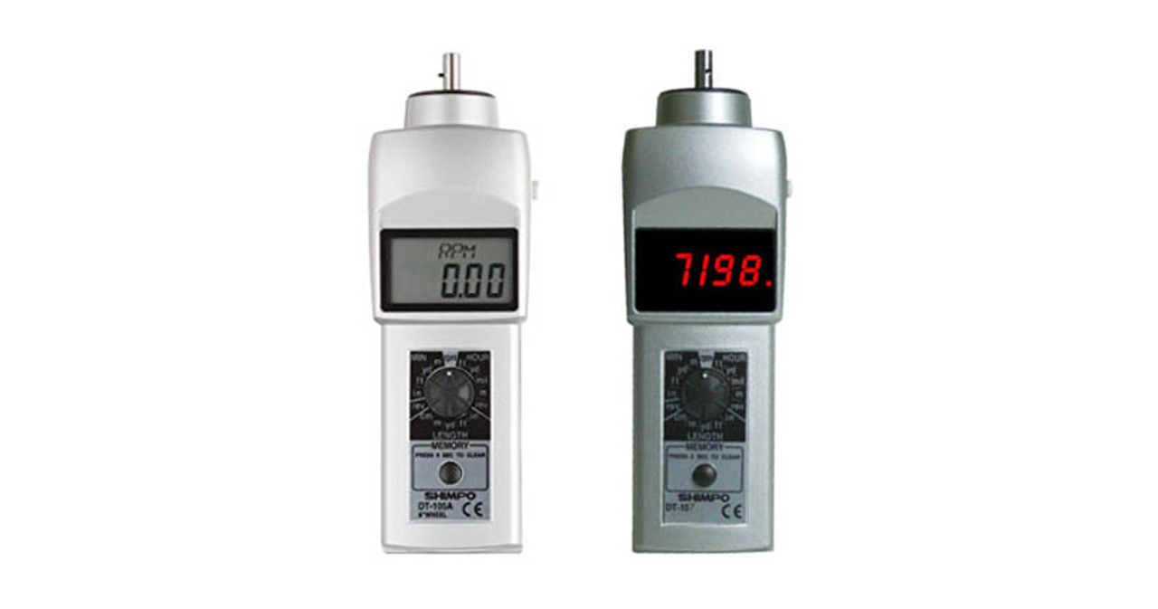 Shimpo DT-105A & DT-107A Tachometer