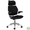 Shop Humanscale Leather Freedom Chairs - Polished Aluminum