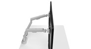 The Zilker Dual Monitor Arm brings your monitors to the ergonomically correct viewing height