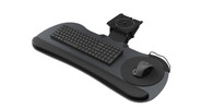 Big Standard Keyboard Tray with the Economy Mechanism attached