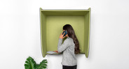 A bit of privacy and noise reduction for your calls in common areas