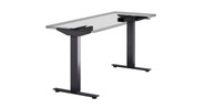 Humanscale eFloat Flex Standing Desk Frame for Rectangular Top - 2-leg